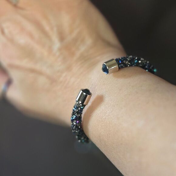 Swarovski Women's Blue and Silver Jewellery - Picture 3 of 5